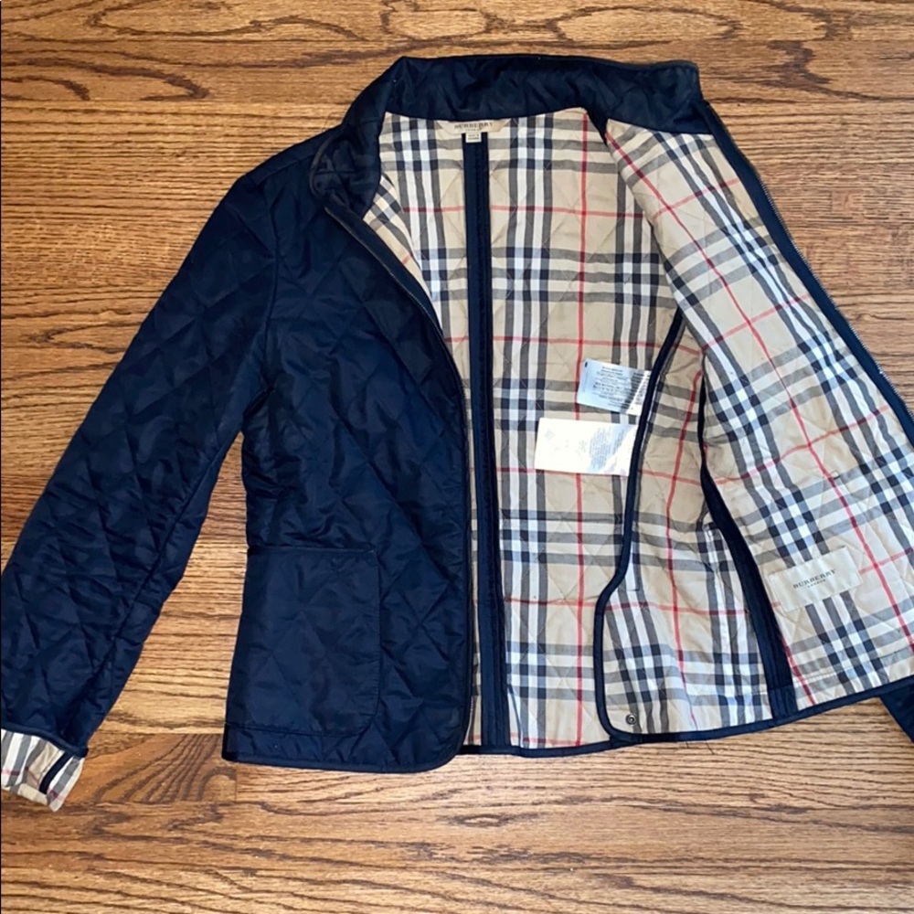 Burberry Jacket (Navy Blue)
